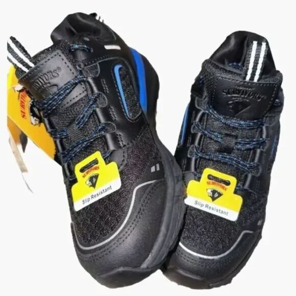 Women's Size: 9 1/2 Leather Soft Toe Shoes . Oil & Slip Resistant-Work & Safety - Picture 1 of 11